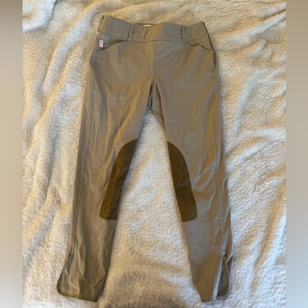 Sidezip Tan Tailored Sportsman Breeches